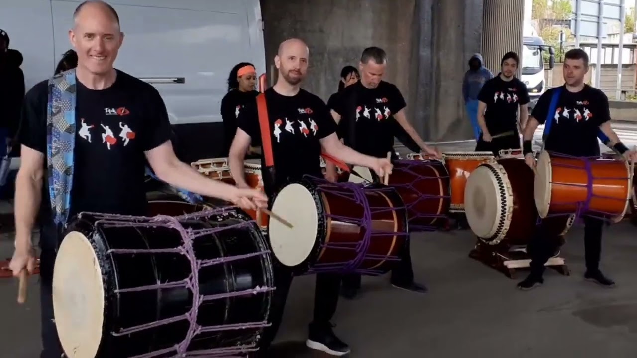 Taiko Meantime at the London Marathon 2023