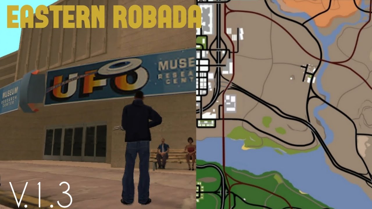 GTA SA Usa Mod - Exploring Eastern Robada (Stars & Stripes v1.3)