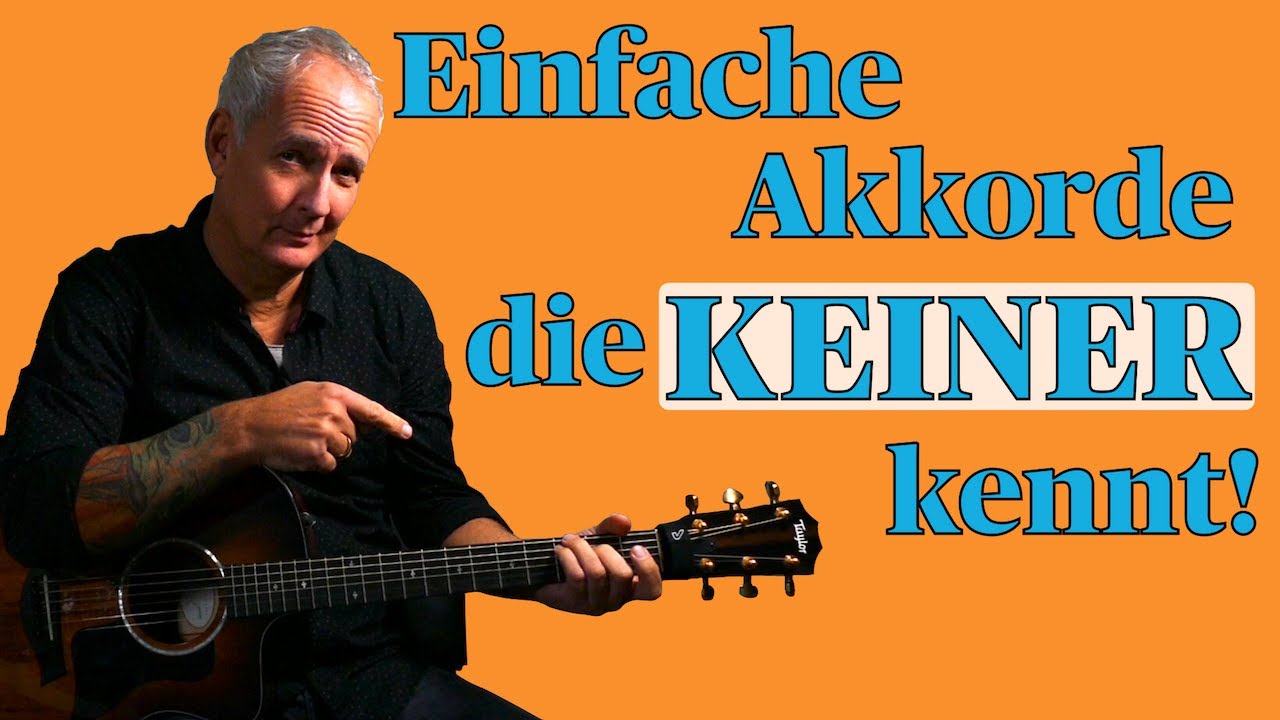 Dieser GITARREN-AKKORDTRICK ist wie schummeln