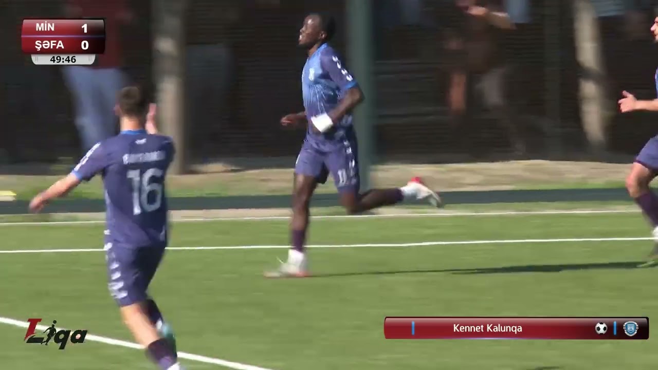 I Liqa 2025/2026 m&ouml;vs&uuml;m&uuml; XX tur &ldquo;Mingə&ccedil;evir&rdquo; 5&ndash;2 &ldquo;Şəfa&rdquo;