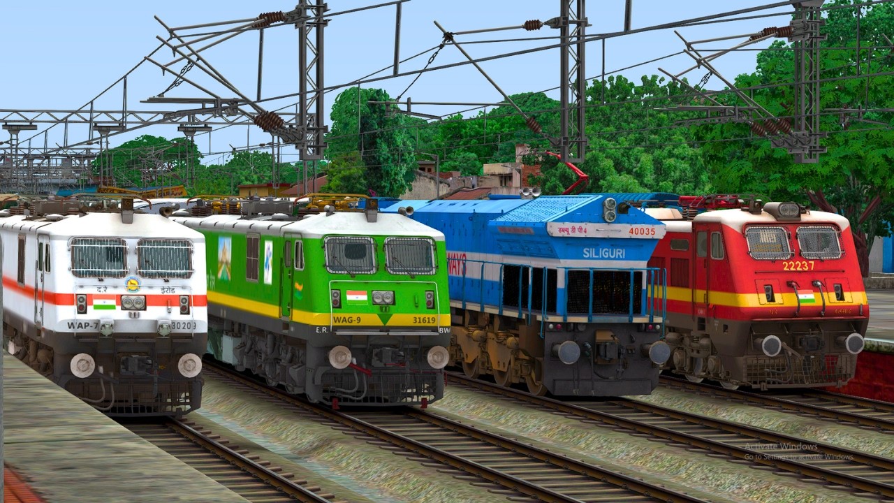 🔴High Speed Perfect Crossing Trains| Railroad Crossing indian railways train simulator 2026