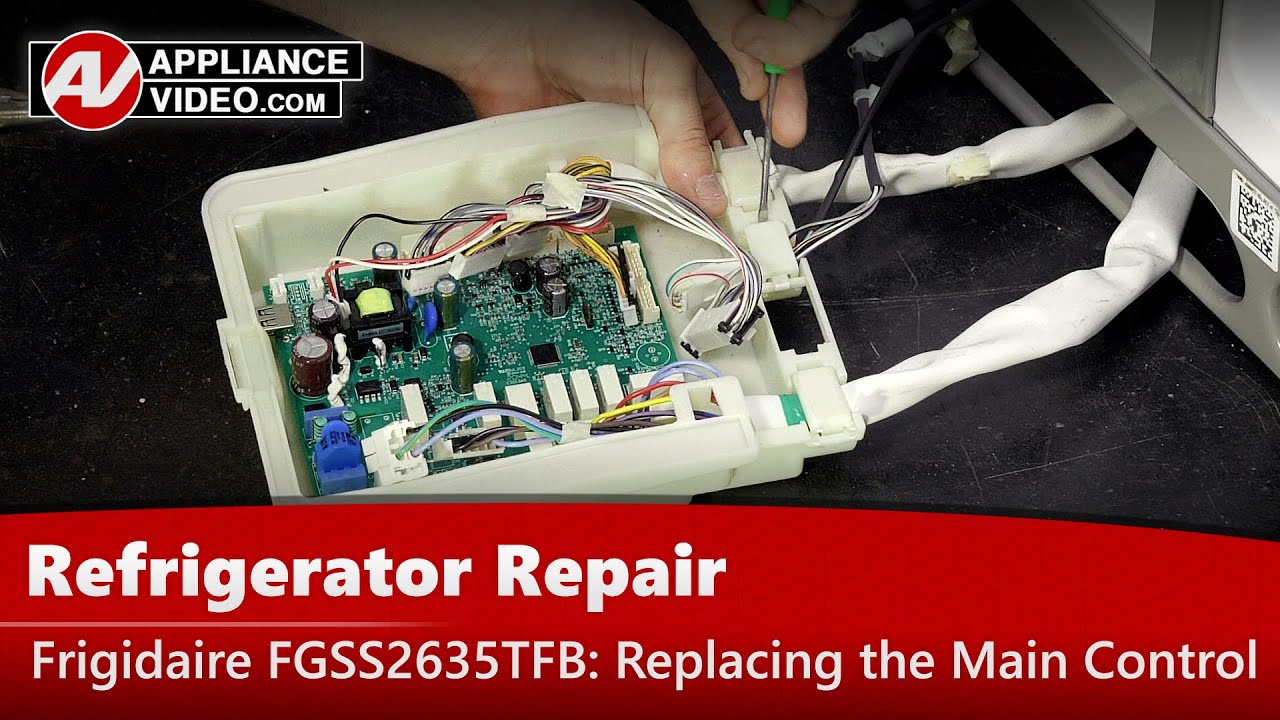 Ремонт холодильника Frigidaire — Нет питания — Плата управления питанием