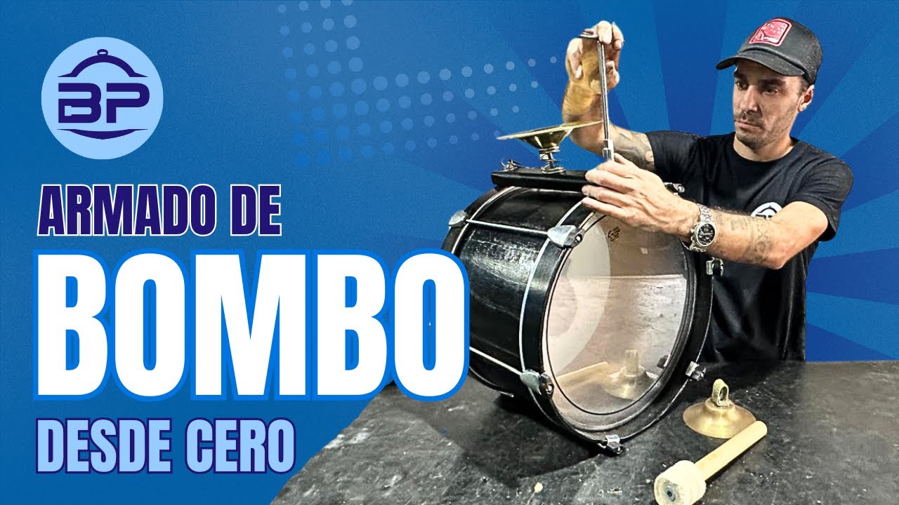 ✏️ TRUCOS para ARMAR un BOMBO de Murga 🥁
