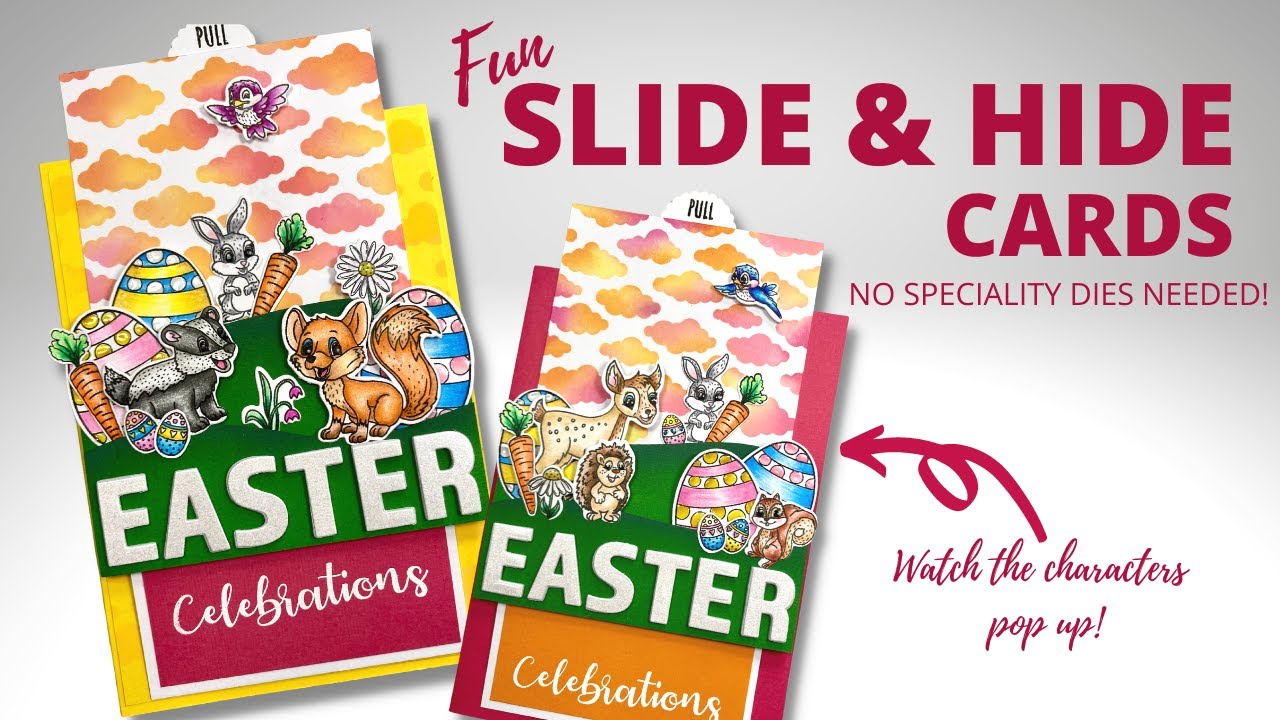 Slide & Hide Cards | NO SPECIALITY DIES NEEDED!!!