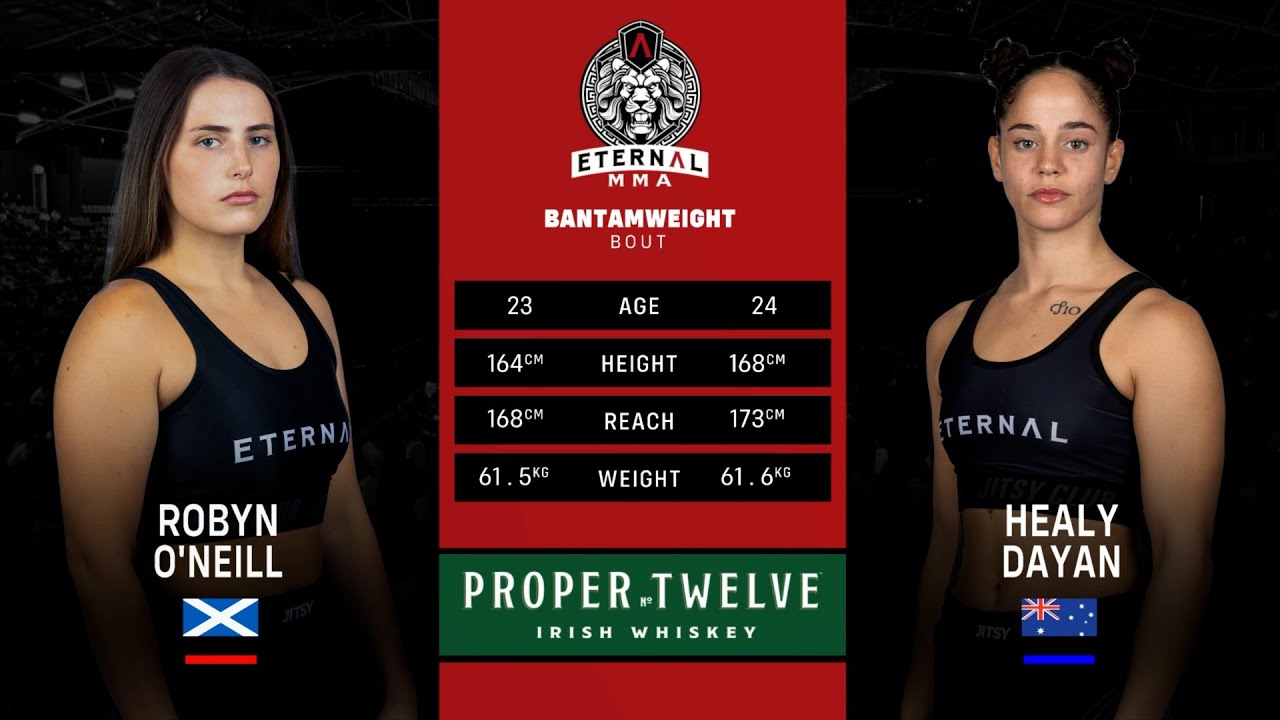Eternal MMA 94: Robyn O'Neill VS Healy Dayan | FULL FIGHT