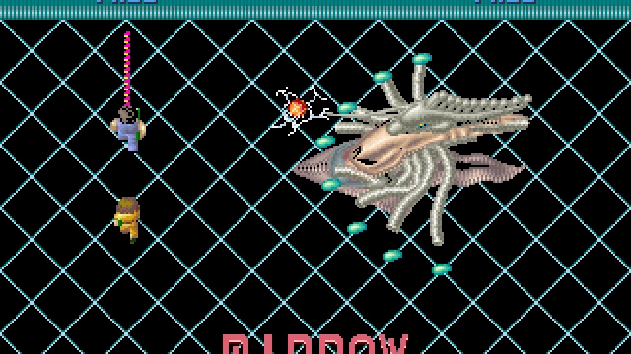 Alien Syndrome arcade 2 player Netplay 60fps