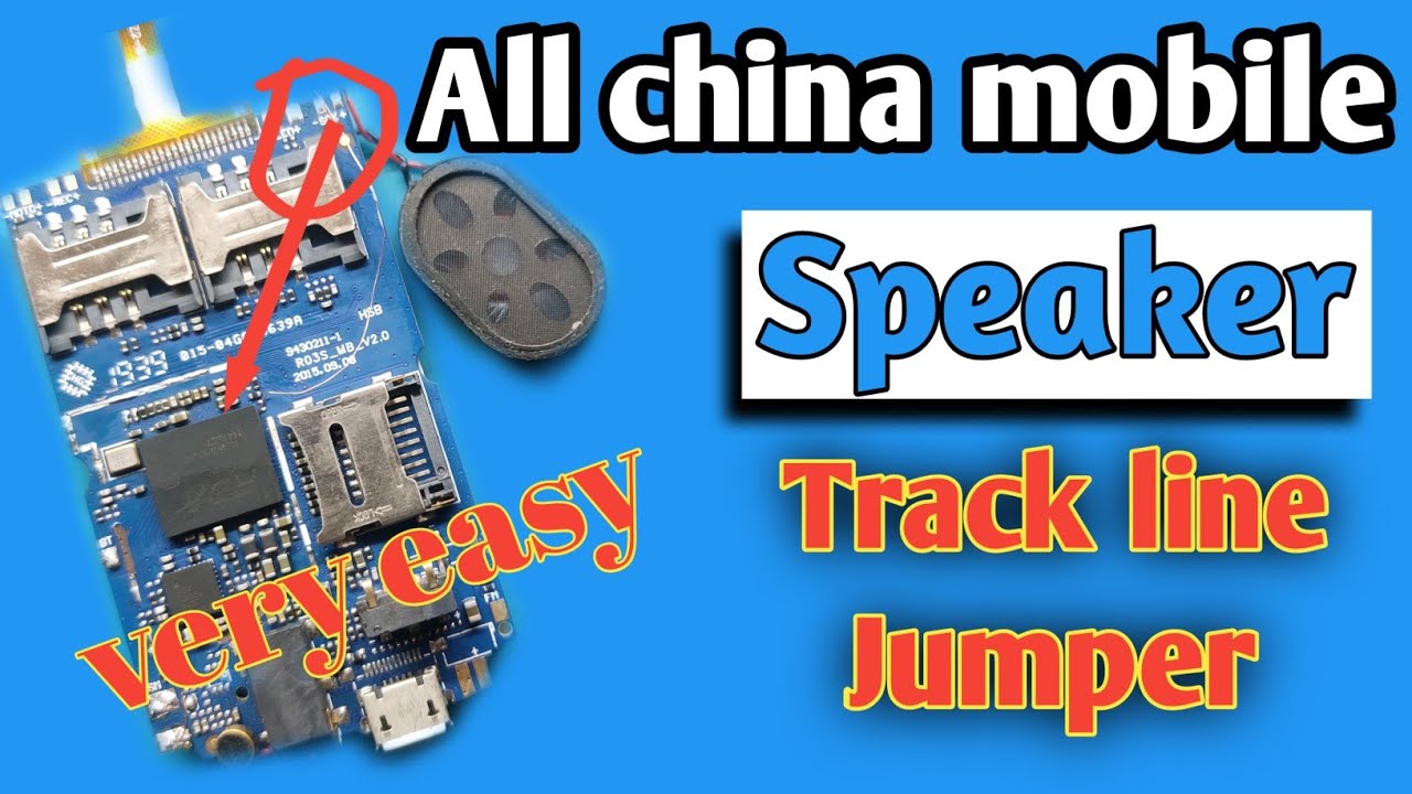 All china mobile ringer speaker jumper solution // ziox mobile speaker jumper solution//no sound way