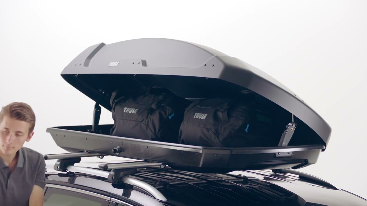 Thule Force XT roof box demonstration | www.roofracks.co.uk