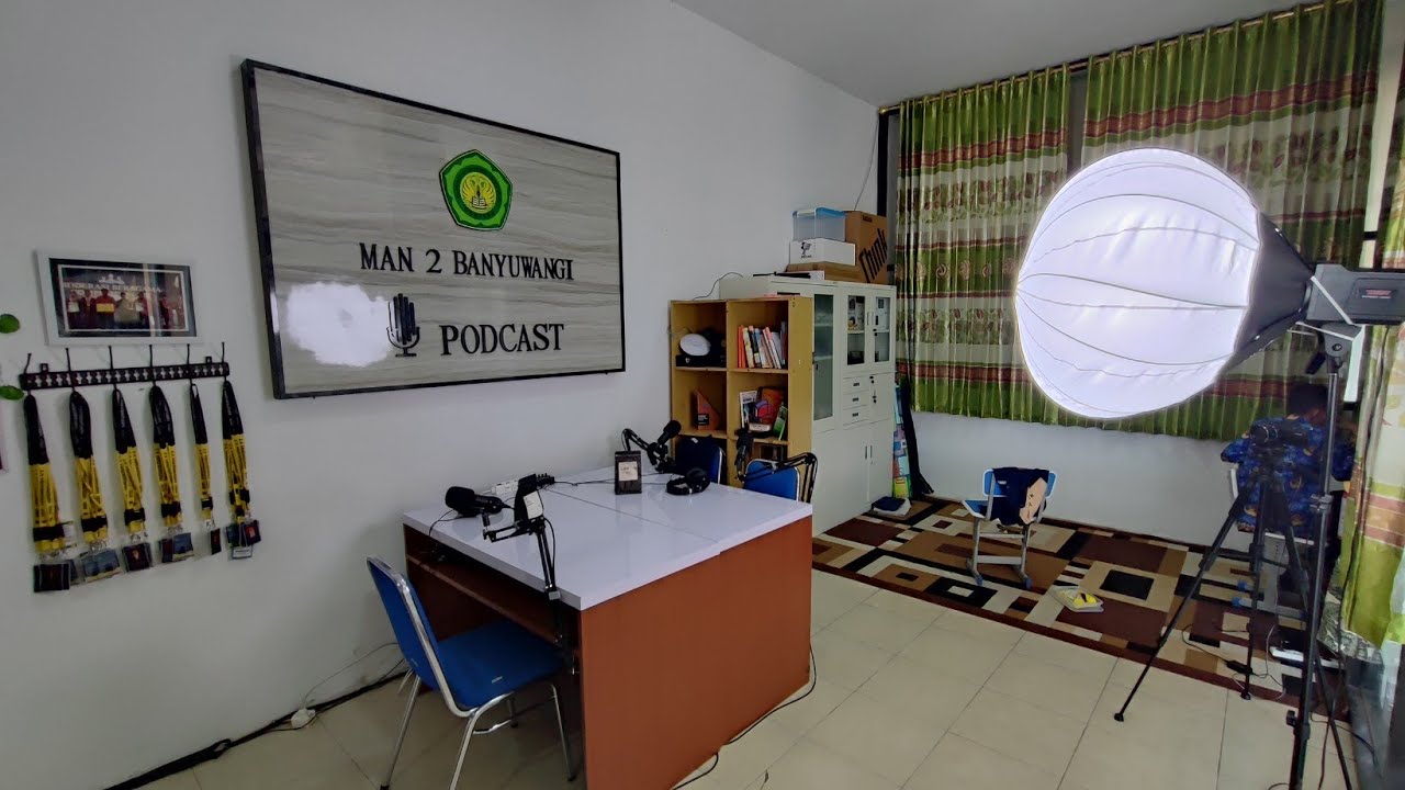 Setup Podcast Sekolah Kami, Alat Podcast Sekolah sederhana
