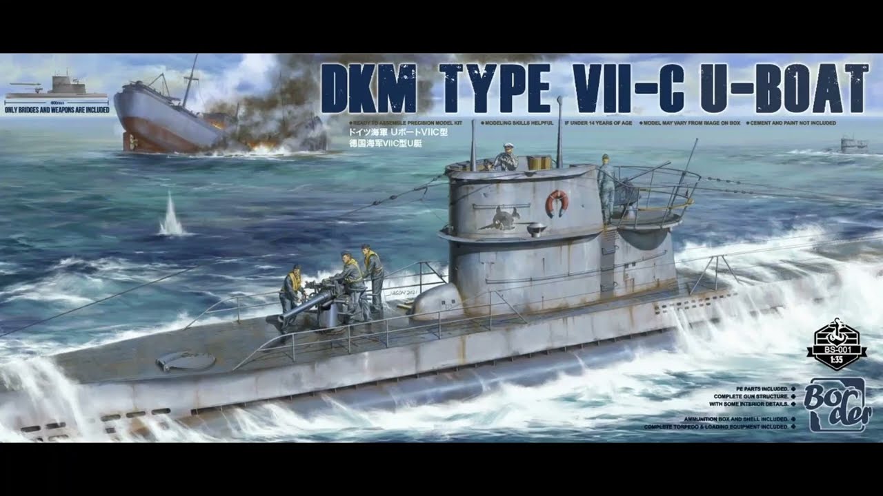The Biggest U-Boat Model Ever? | Border Models 1/35 Type VII-C Review