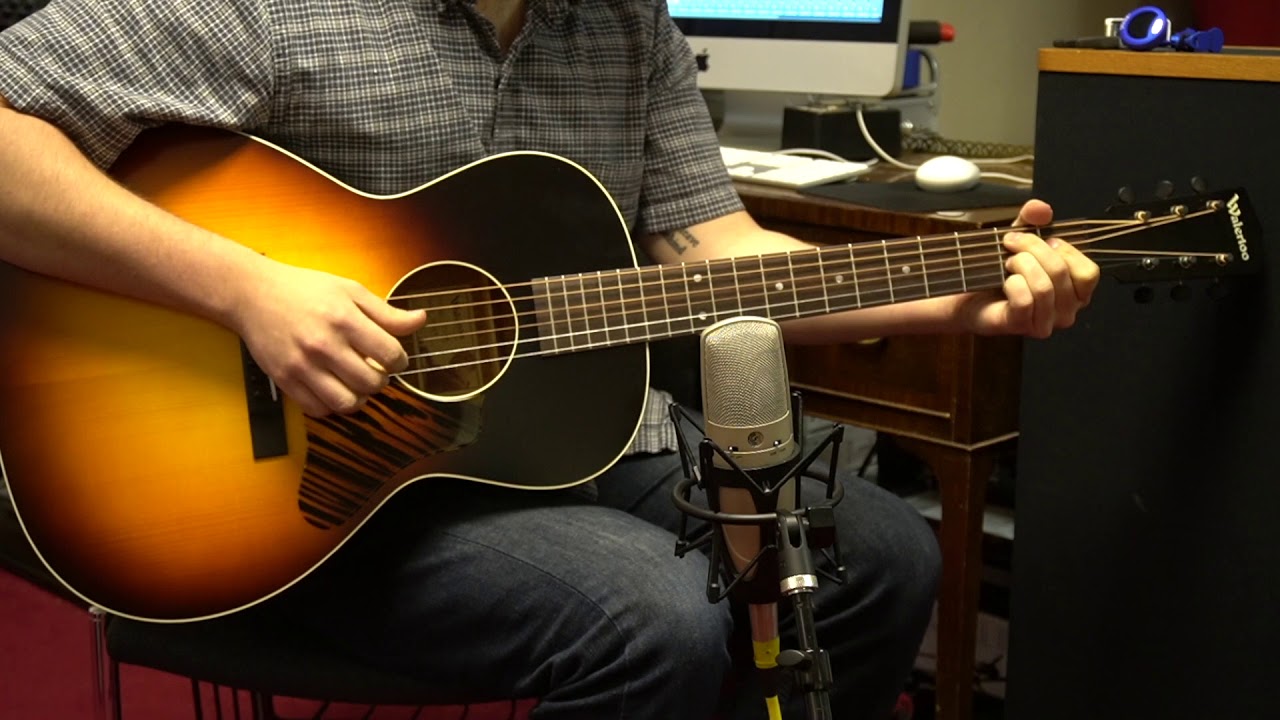 Waterloo WL14 LTR Ladder Braced Acoustic Guitar Demo