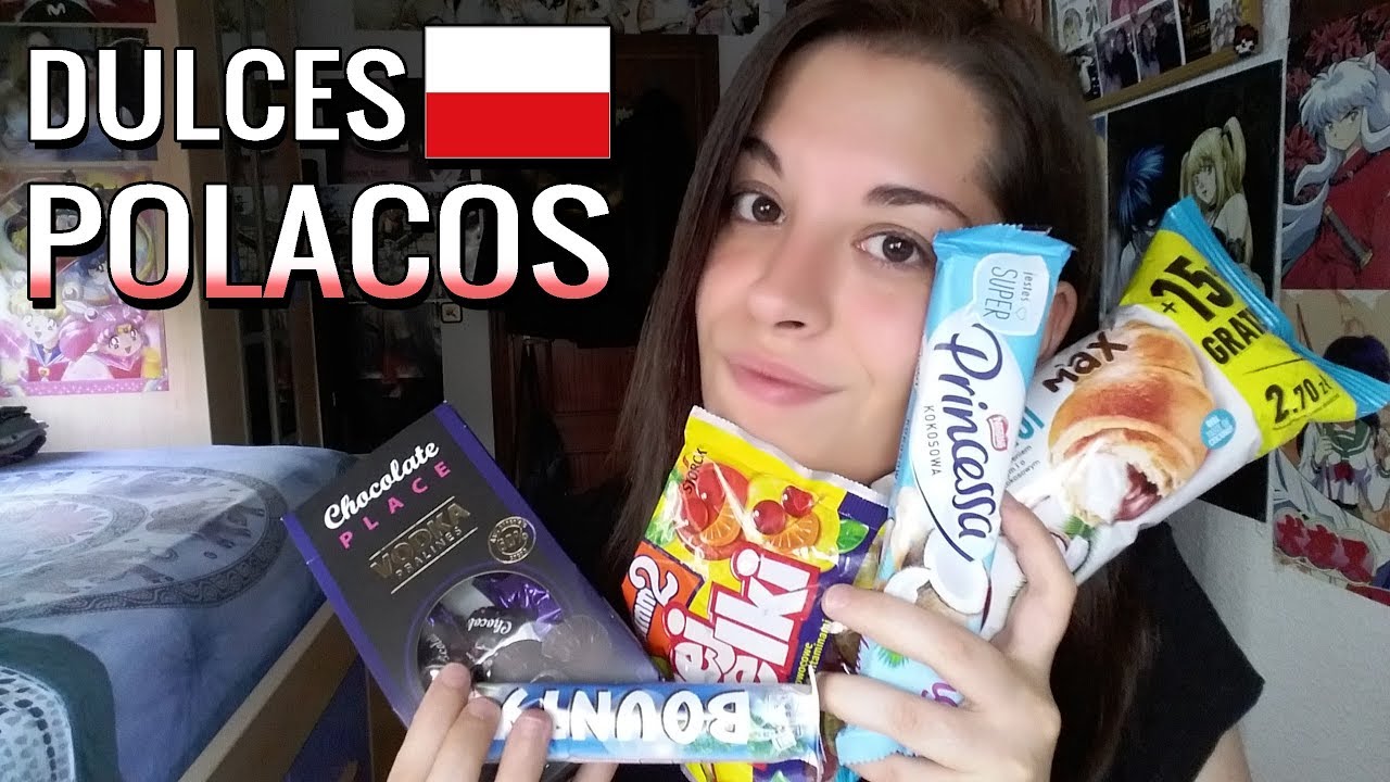 [ASMR Español] Comiendo DULCES POLACOS (Eating Sounds, mouth sounds, tapping)