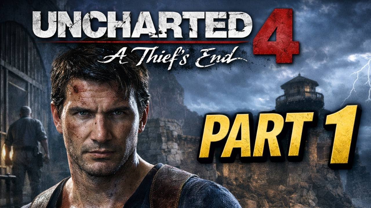 Uncharted 4 A Thief's End Walkthrough Gameplay Part 1 - The Lure Or Advanture (PS5)