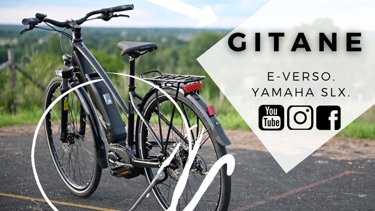 ⚡️Essai du GITANE e-verso Yamaha SLX mixte 2021 ⚡️ Le VAE familial par excellence!