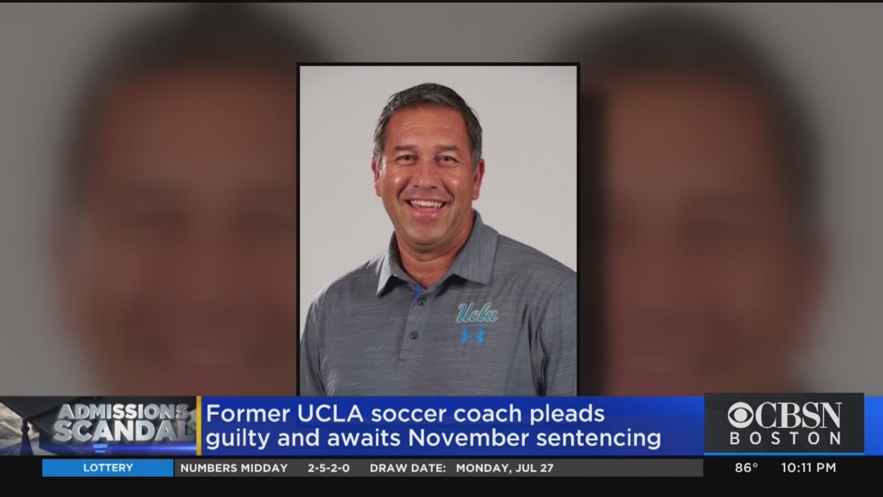 Former UCLA Soccer Coach Pleads Guilty In College Admissions Scandal