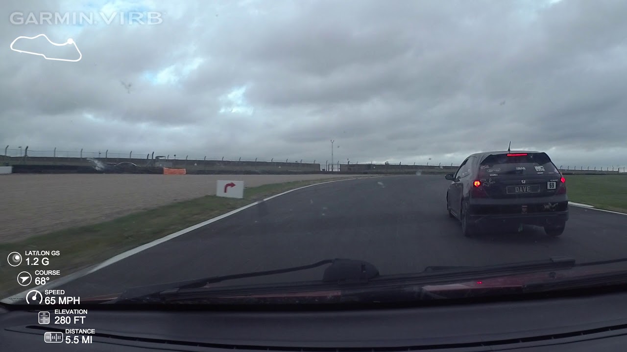 Renault Clio 172 Donington Park Track Day 13/8/2018