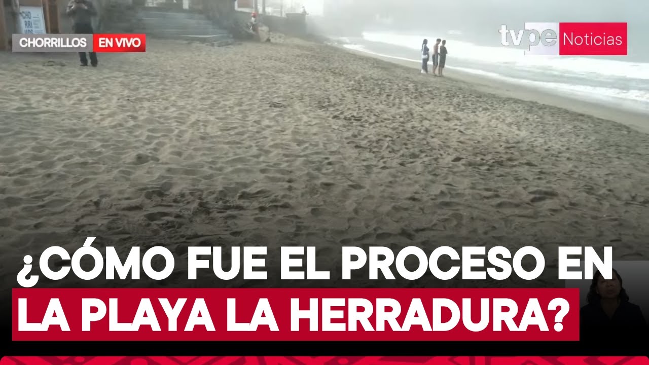 Chorrillos: descubre cómo retiraron las piedras y colocaron arena en la playa La Herradura