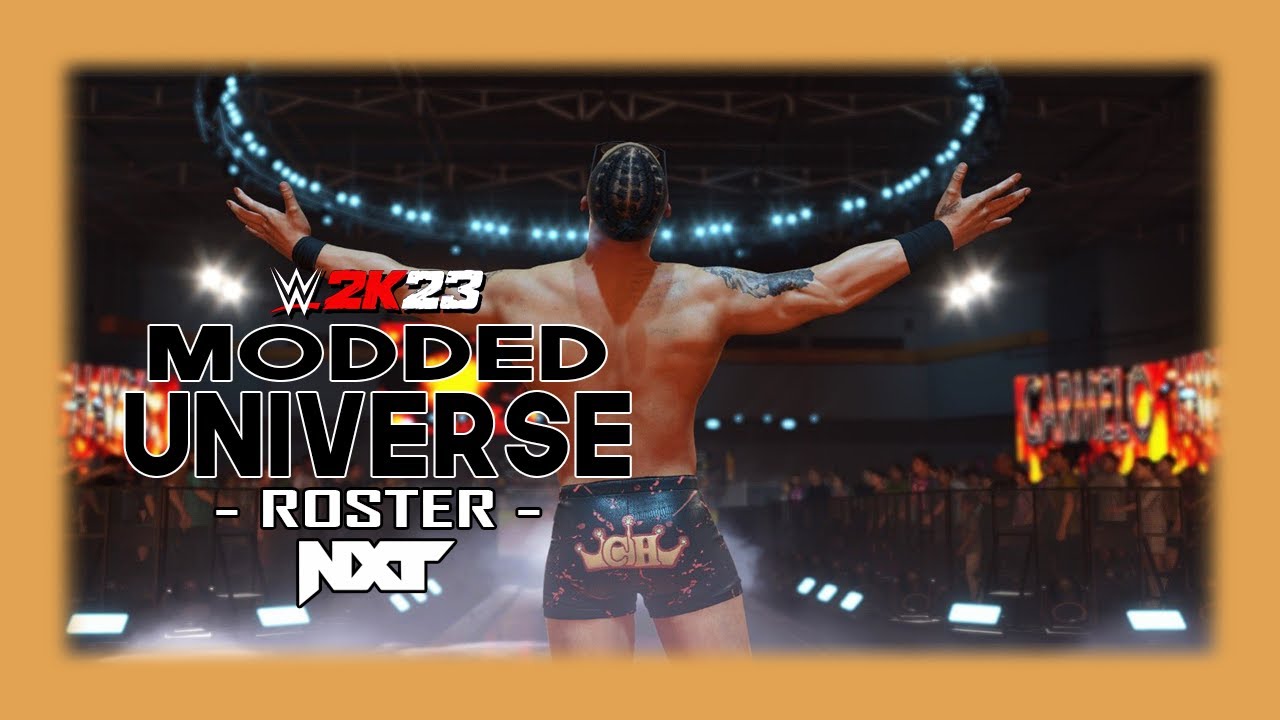WWE 2K23 Modded Universe Mode: NXT ROSTER!
