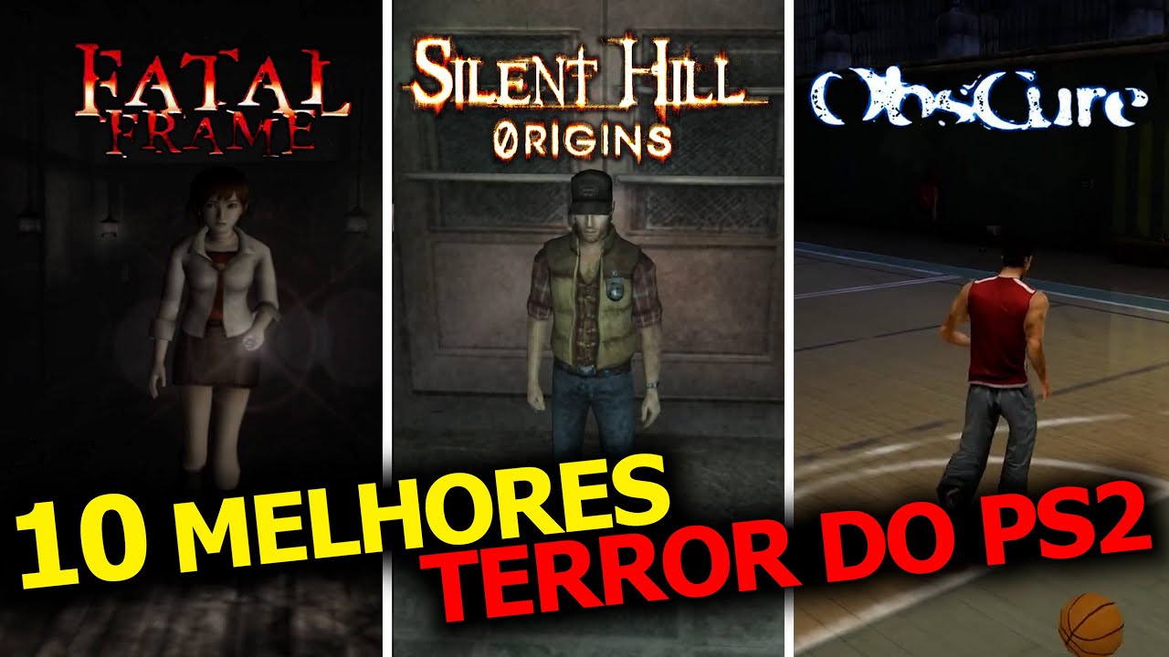 TOP 10 JOGOS DE TERROR DO PS2