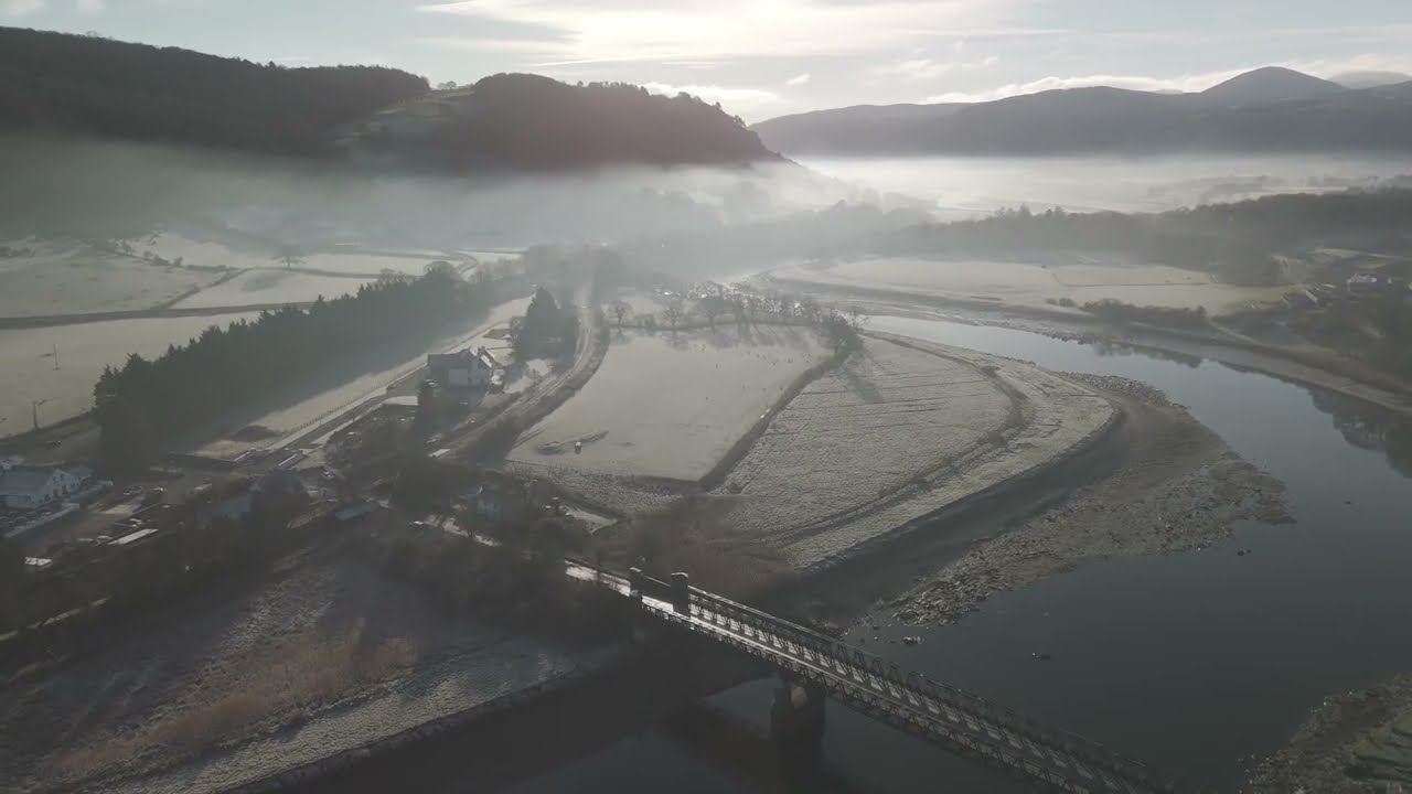 North Wales: A Frosty Morning in December.