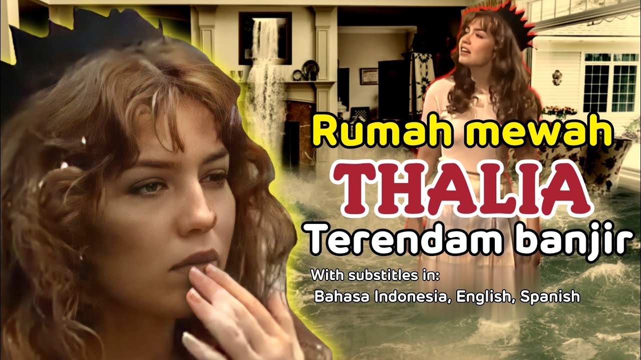 Rumah mewah mantan ratu telenovela Meksiko, Thalia, terendam b@njir