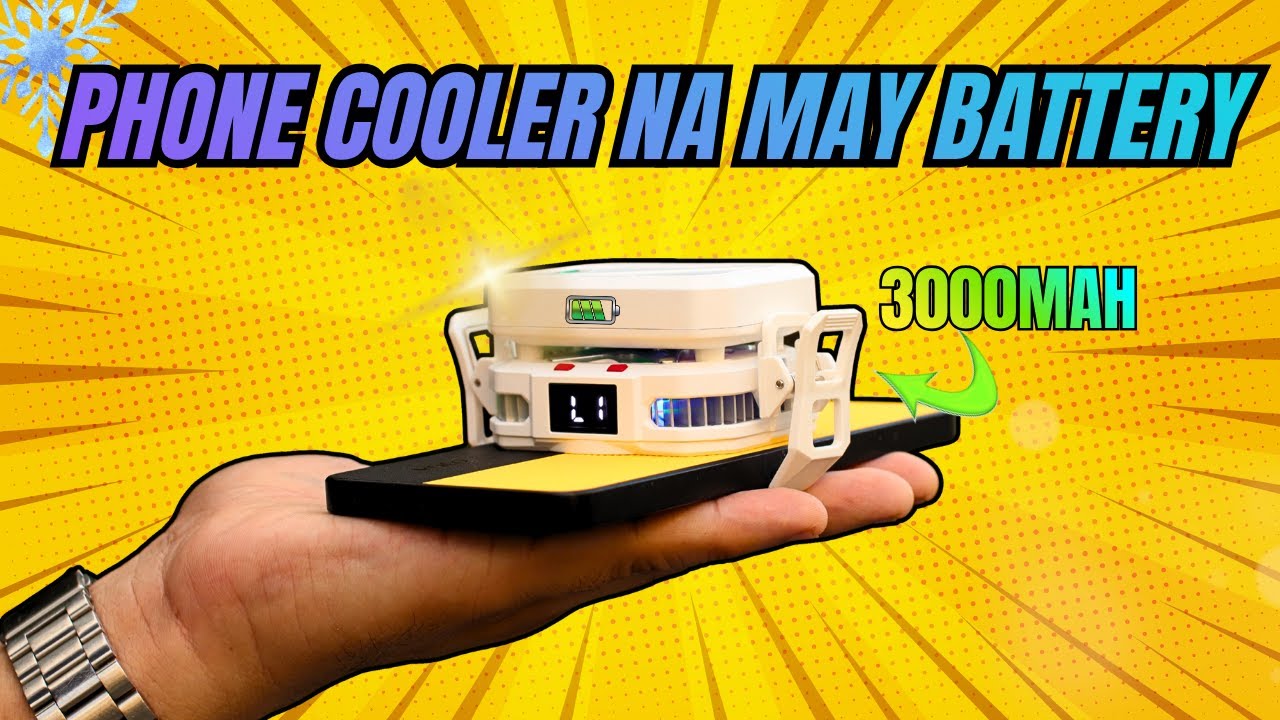 PHONE COOLER NA MAY BATTERY ! ILAN ORAS KAYA TINATAGAL? AT GAANO KALAMIG?