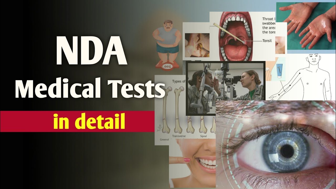 NDA Medical Complete Information | NDA की Medical Tests Detail मे | SSB Medical #ndamedical