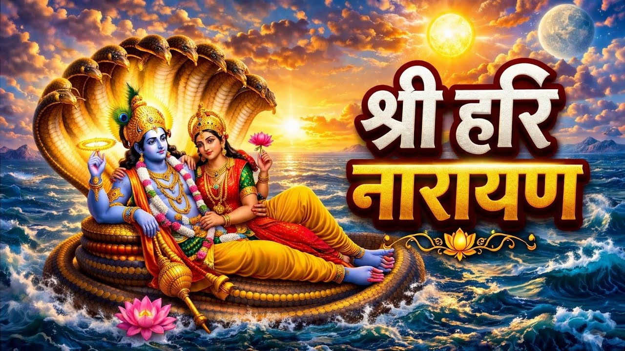 Shri Hari Narayan | श्री हरि नारायण | Peaceful Vishnu Mantra Song