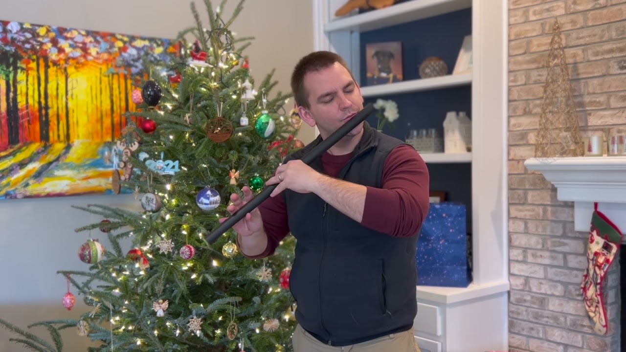 Sussex Carol on Copley D Irish Flute