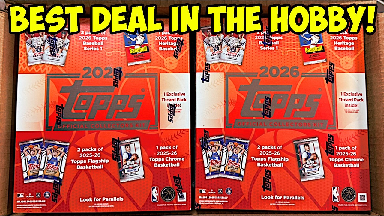 Смогу ли я сорвать джекпот, купив коллекционные наборы Topps 2026 года?