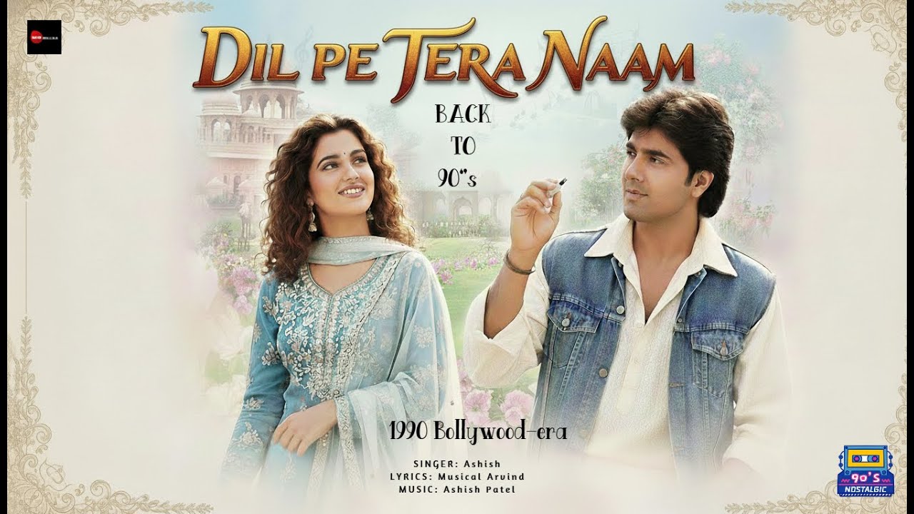 Dil Pe Tera Naam | Musical Arvind | Ashish | 90s Vibe Hindi Song#love #video #song