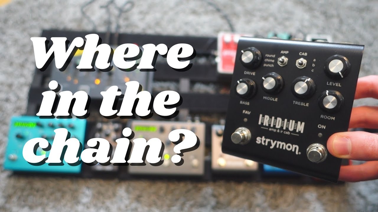 Strymon Iridium: различные варианты размещения сигнальной цепи + моно/стерео (что лучше?)