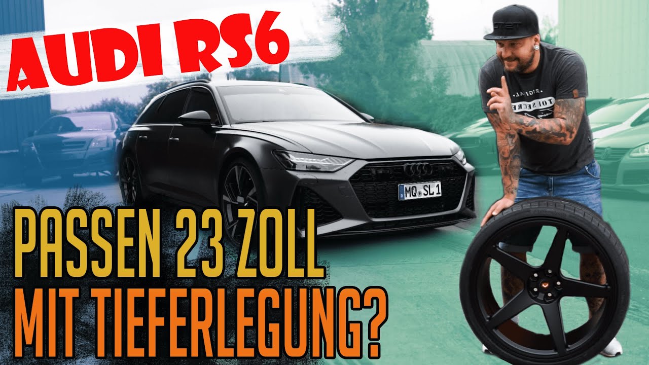 Audi RS6 C8 - Passen 23 Zoll Vossen Felgen mit Tieferlegung? ✖ Top Secret Tuning