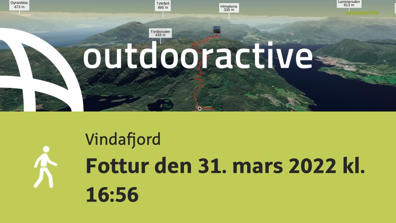 Fottur den 31. mars 2022 kl. 16:56