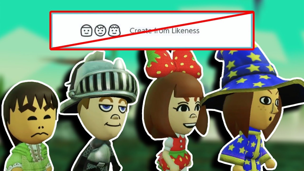 Miitopia, но на этот раз Mii Maker не определяет мой состав!