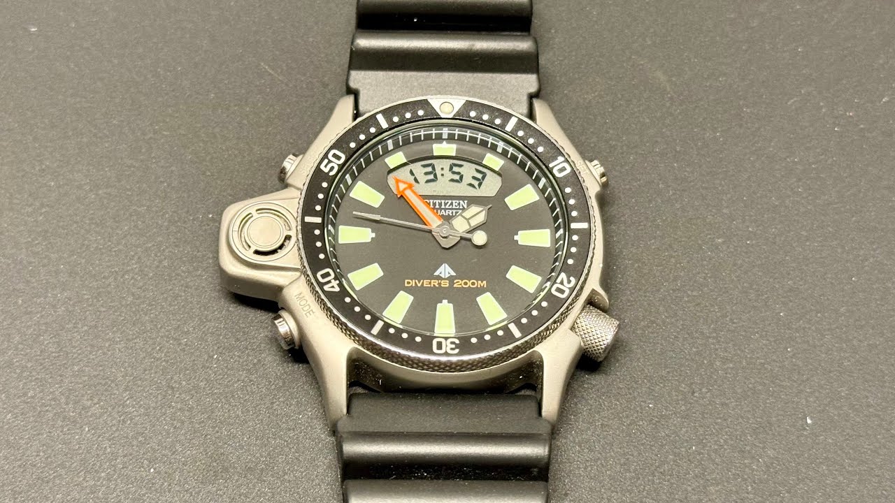 Unbox Citizen Aqualand JP2000-08E. OBS Denna video är ej RC-relaterad!!