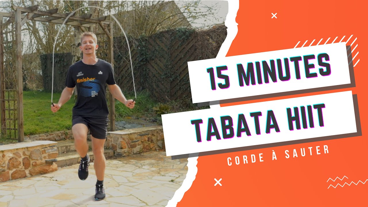 TABATA 15min corde à sauter - HIIT intense