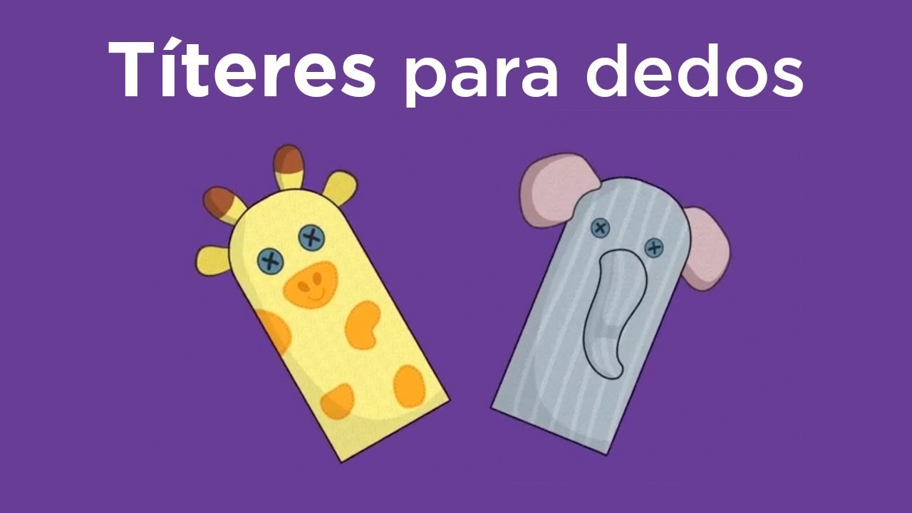 Titeres para dedos