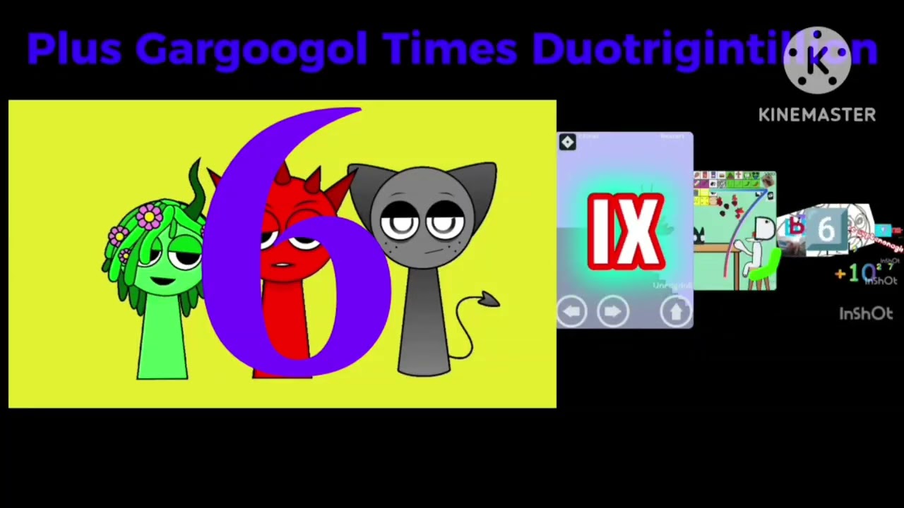 Numbers 0 to Centillion in Cartoons
