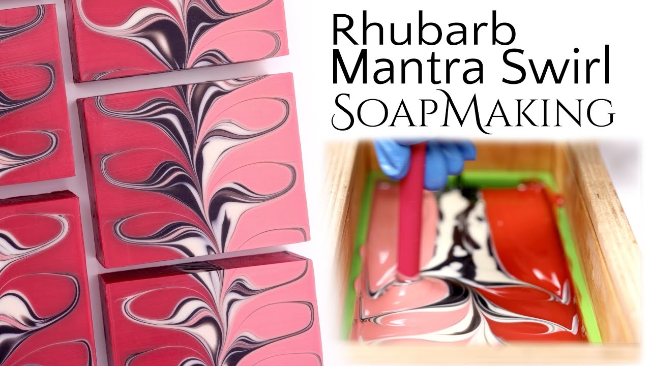 Мыловарение с мантрой из ревеня | Soap Challenge Club