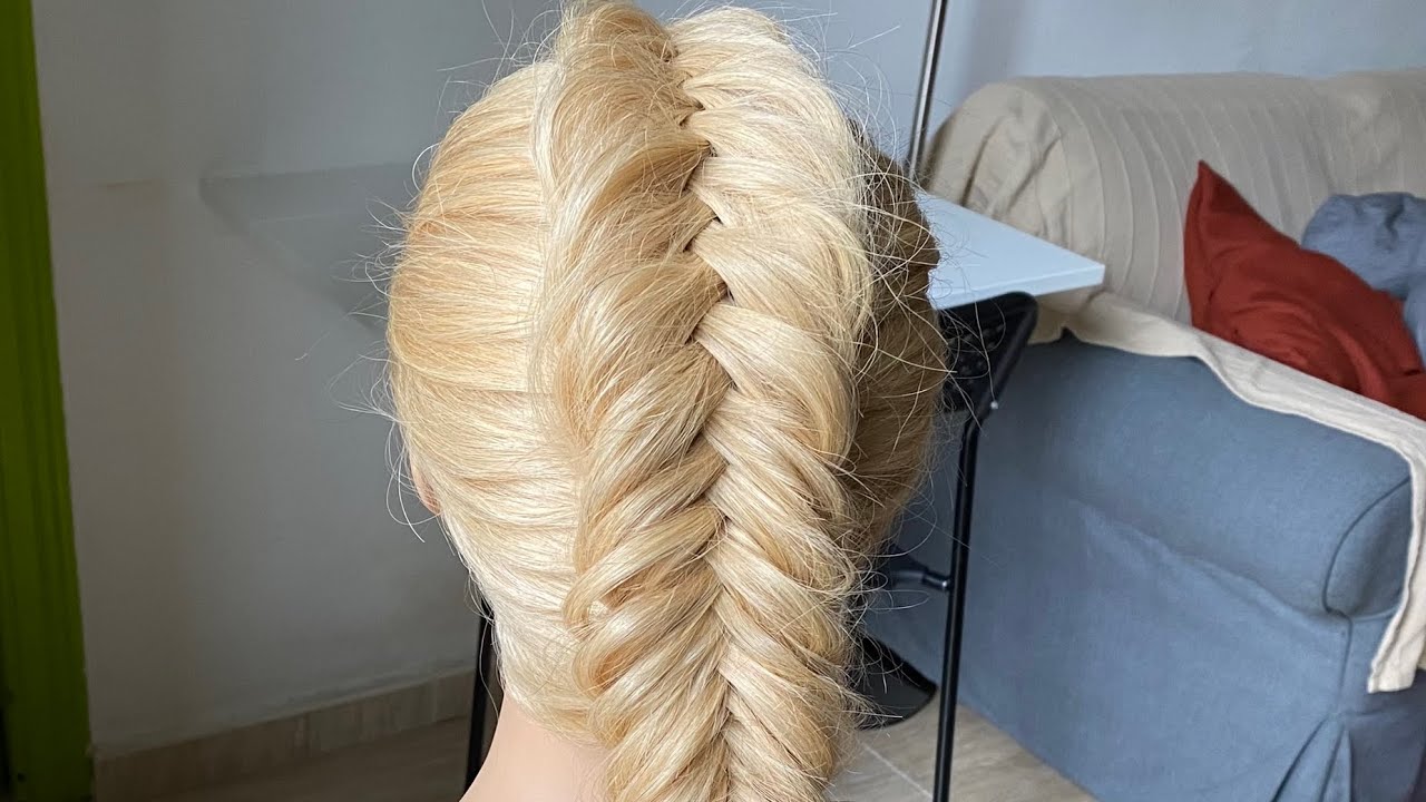 Trenza de espiga de raíz / Dutch fishtail braid
