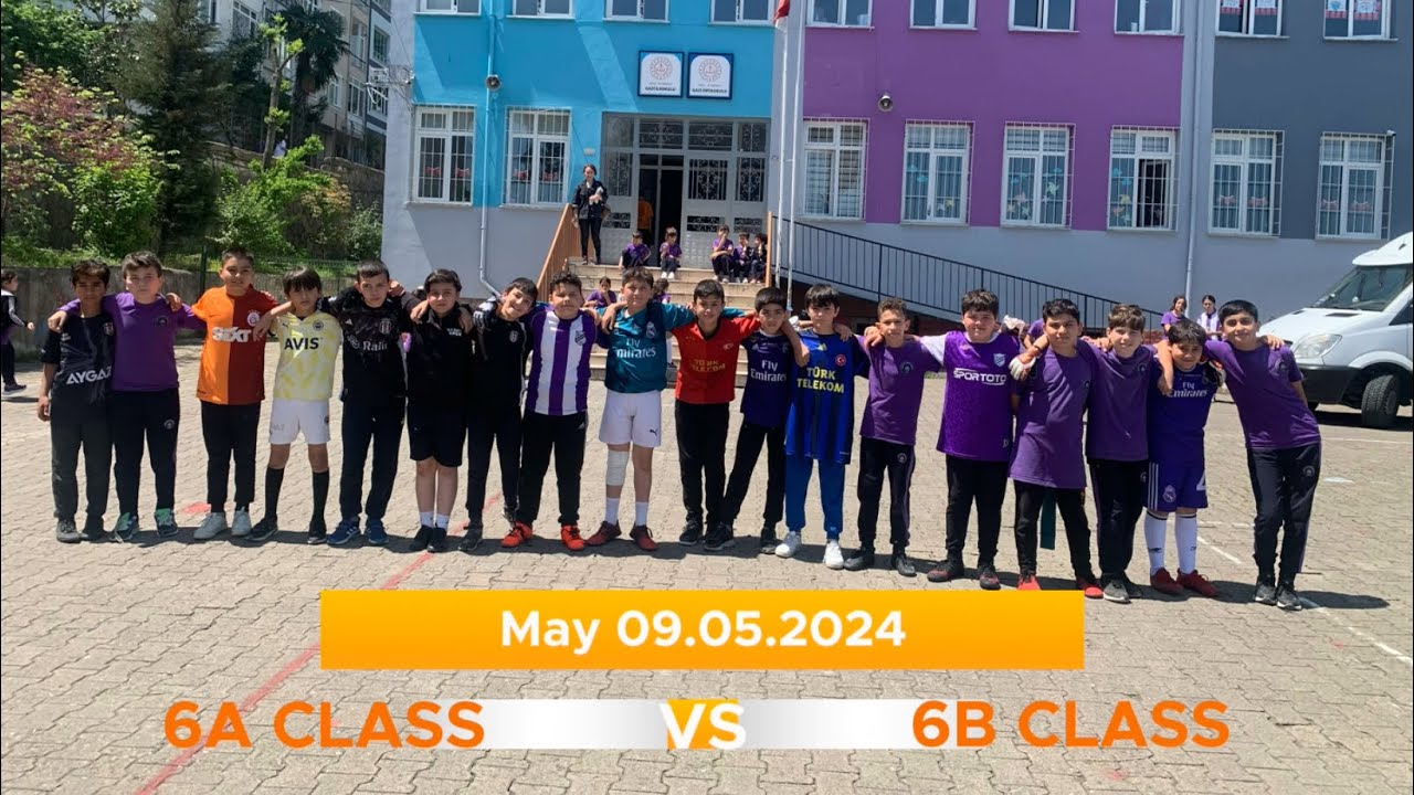 Ortaokul Sınıflar Arası Futbol Turnuvası 6/A VS 6/B