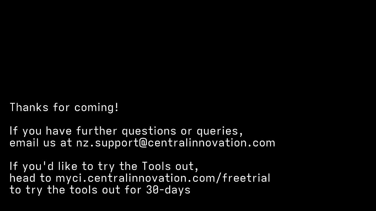 Ci Tools Weekly Webinar