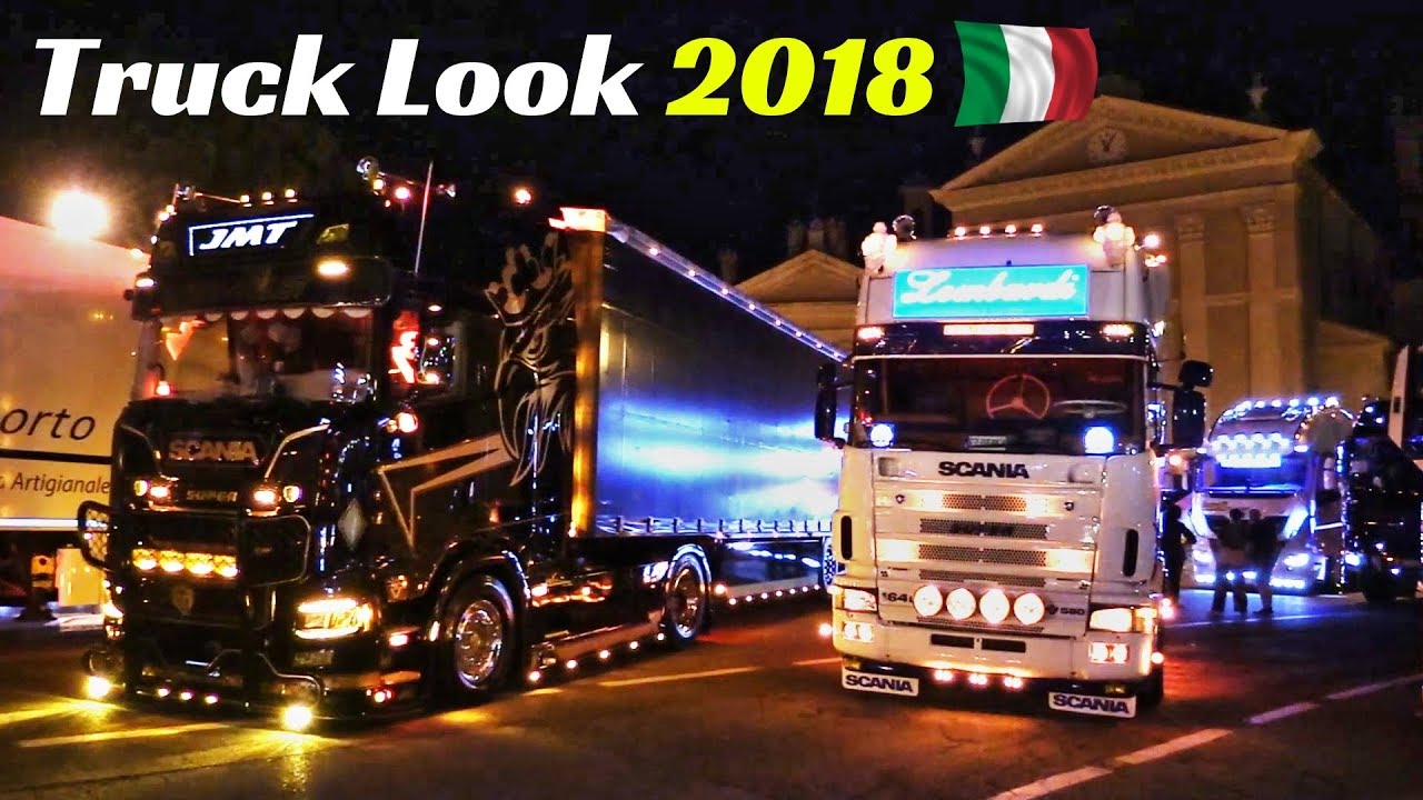 Truck Look 2018 - Zevio (Verona), Italy - Camion Decorati / Custom Truck Night Show