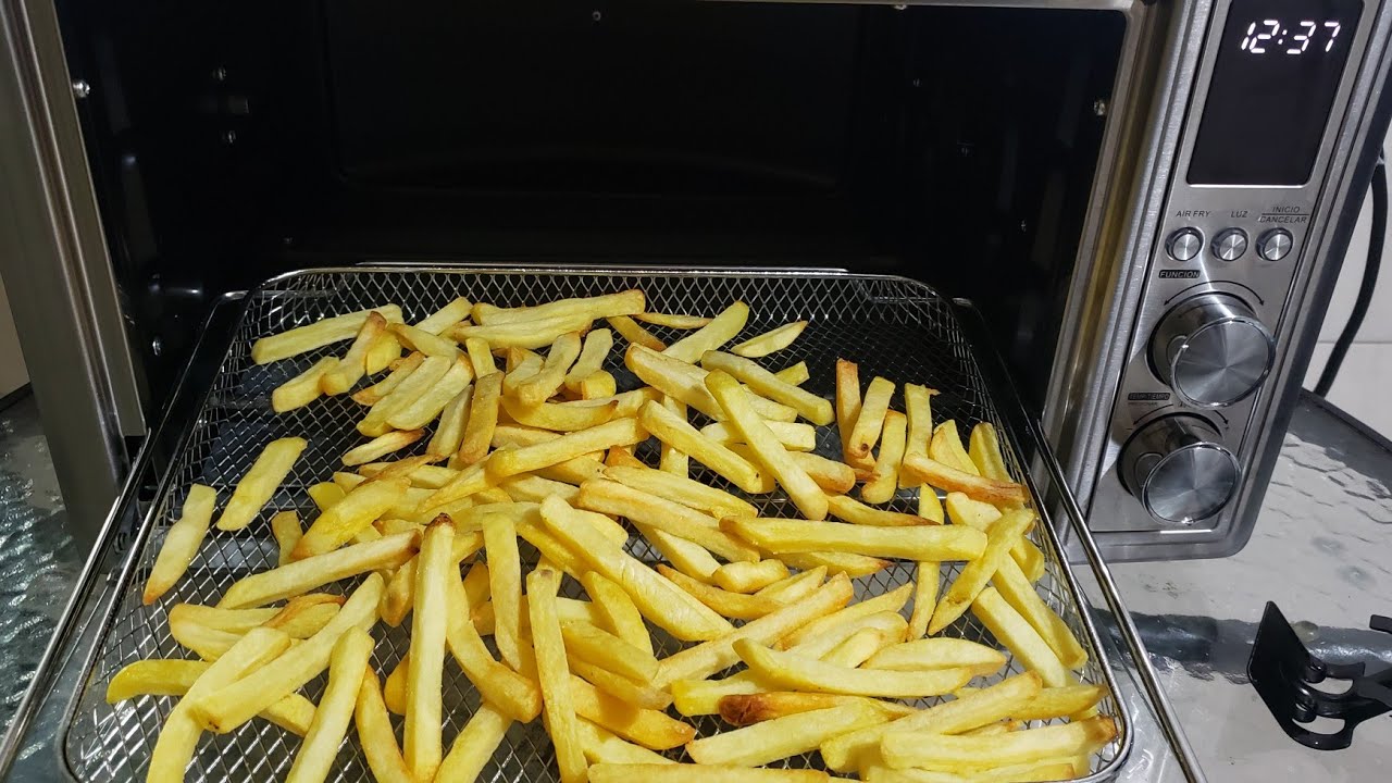Papas a la francesa en Horno Tostador y Freidora de Aire Wurden 30 lt