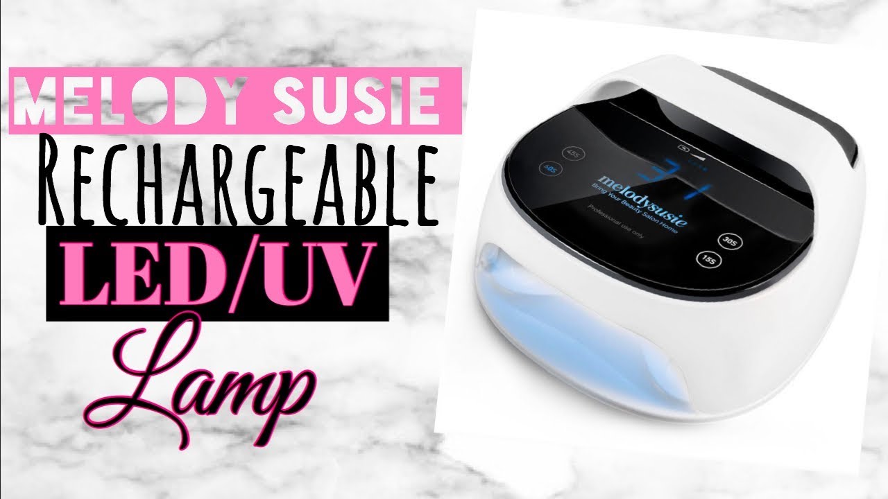 Melody Susie Rechargeable LED\UV Lamp
