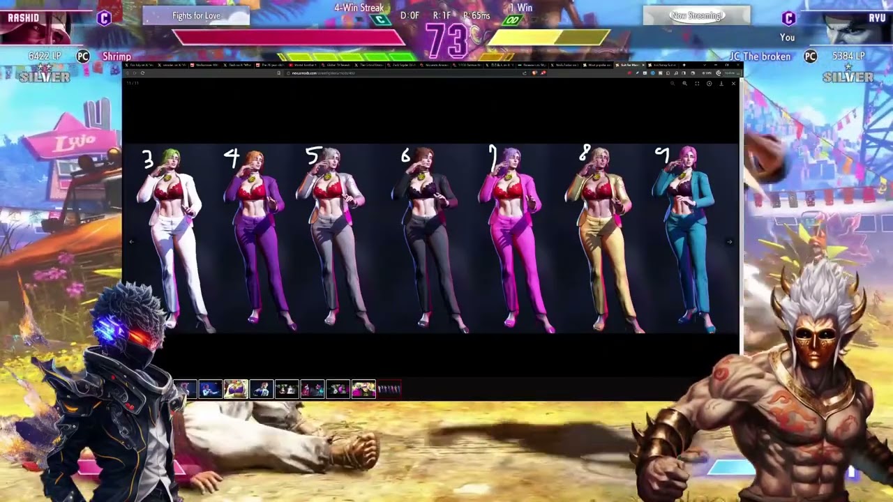 Manon mods is a big ups  for me  SF6 mods