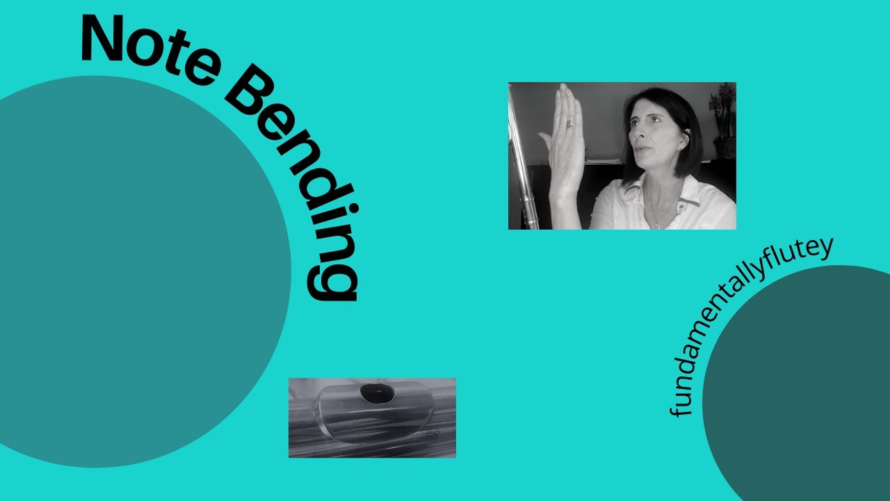 NOTE BENDING on the flute- #notebending#onlineflutelessons