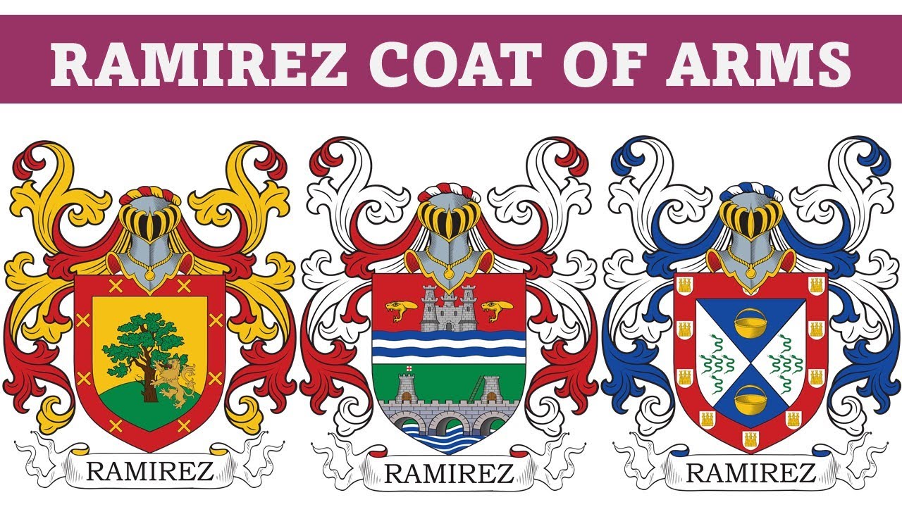 Ramirez Coat of Arms & Family Crest - Symbols, Bearers, History