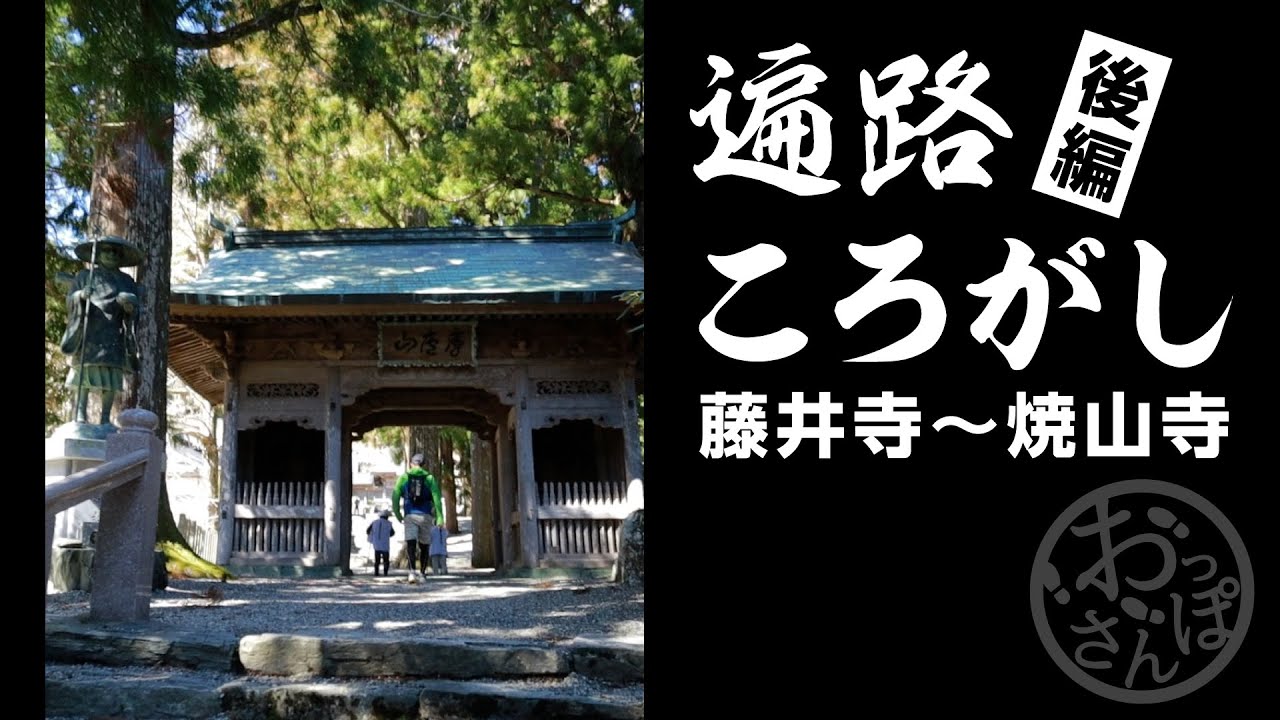 【遍路転がし】藤井寺〜焼山寺（後編）｜四国遍路｜